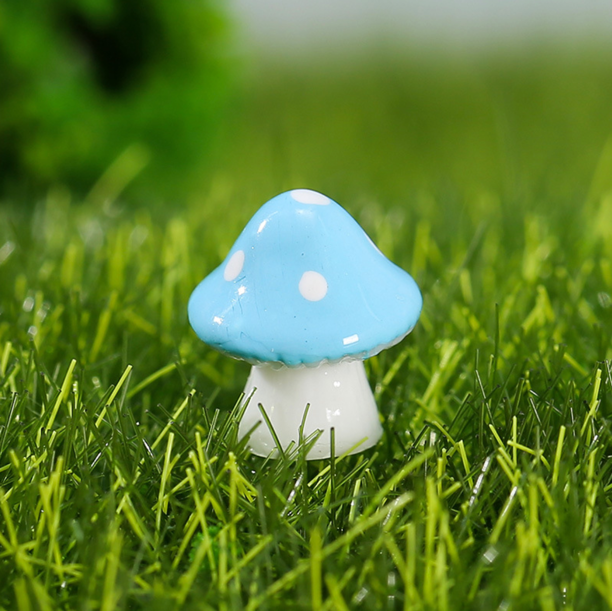 Set of 3 Miniature Mushrooms