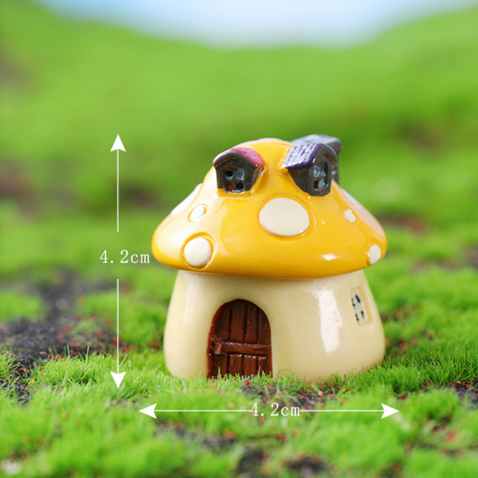 Chubby Mushroom House Miniature