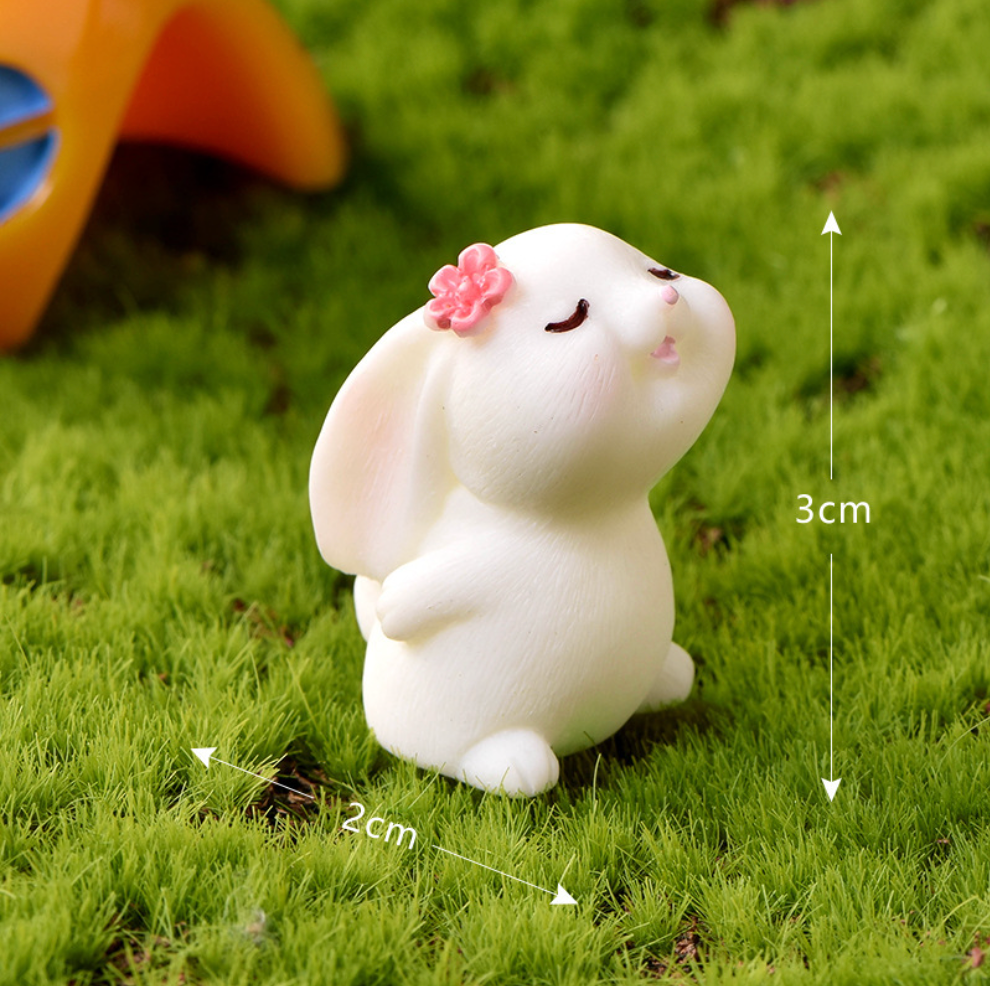 Carrots & Cabbage Bunny Miniatures