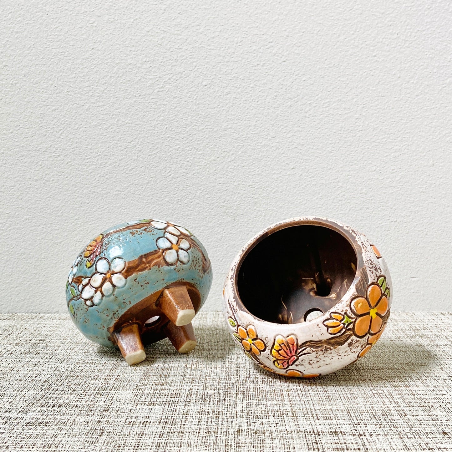 Flower and Butterfly Pot