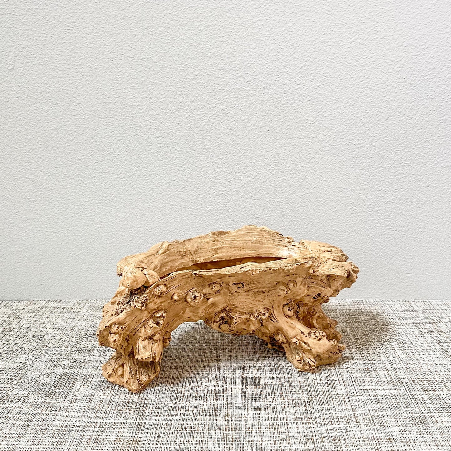 Resin Tree Stump Planter