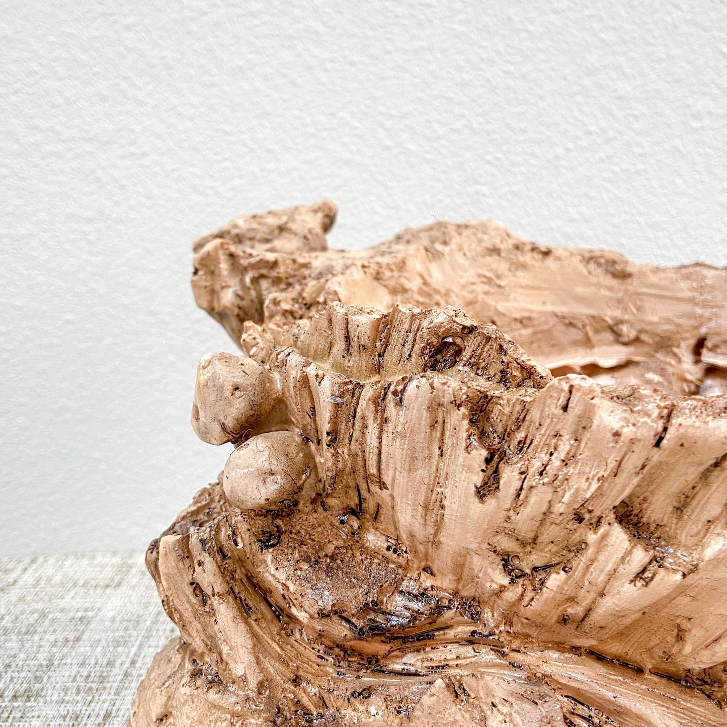 Resin Tree Stump Planter