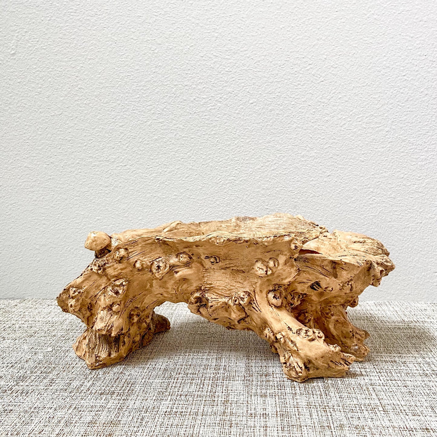 Resin Tree Stump Planter