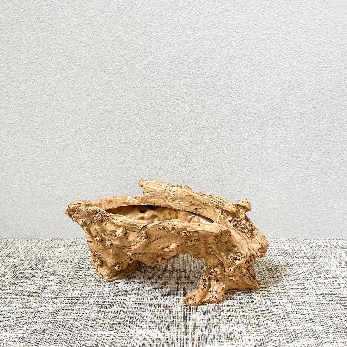 Resin Tree Stump Planter