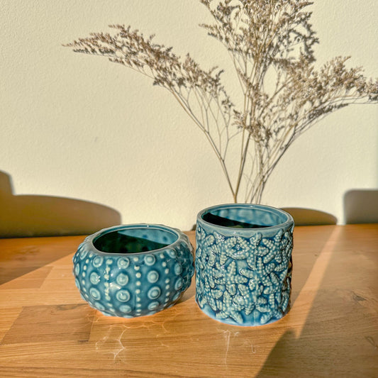 Ocean Patterns Pot