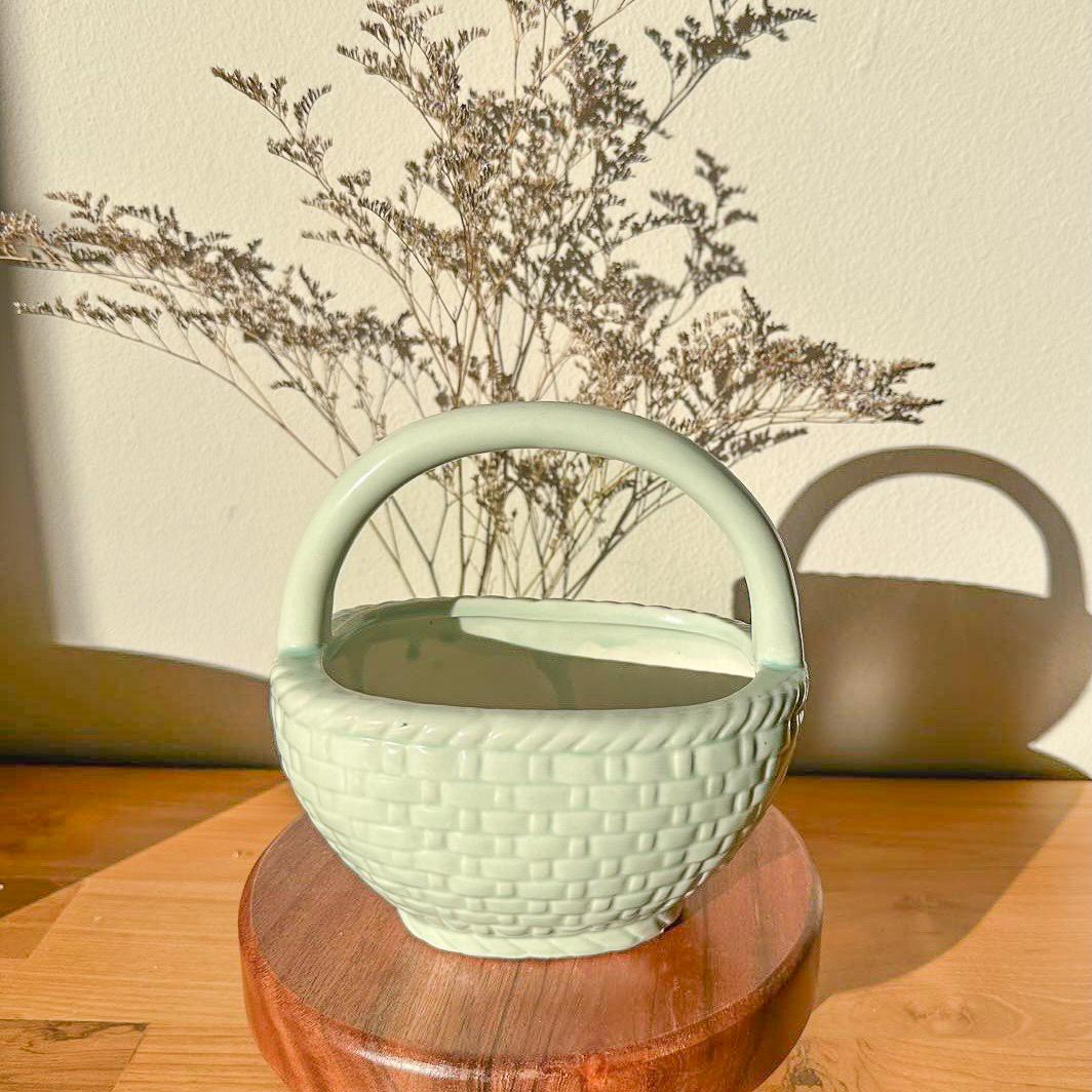 Ceramic Basket Pot