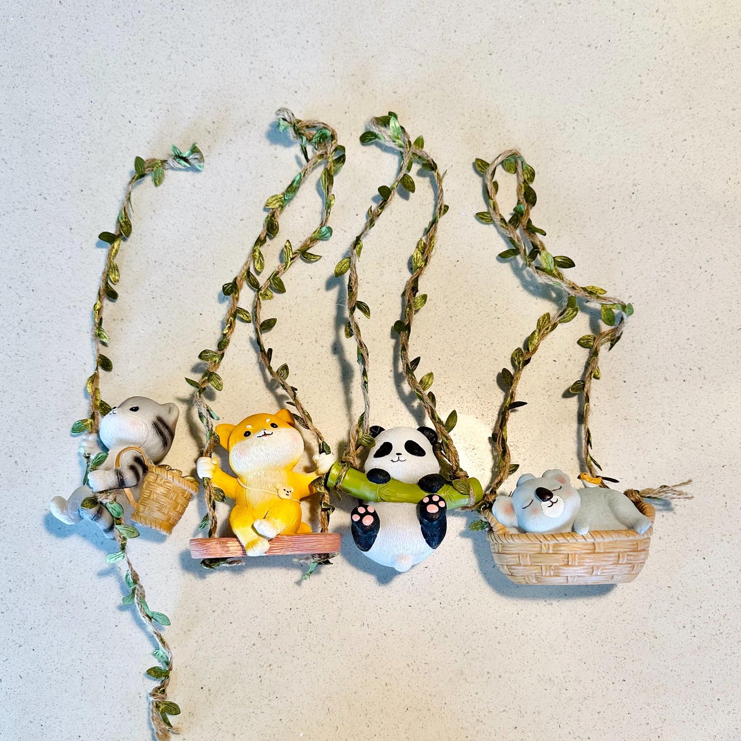 Cute Animals Hanging Resin Decor