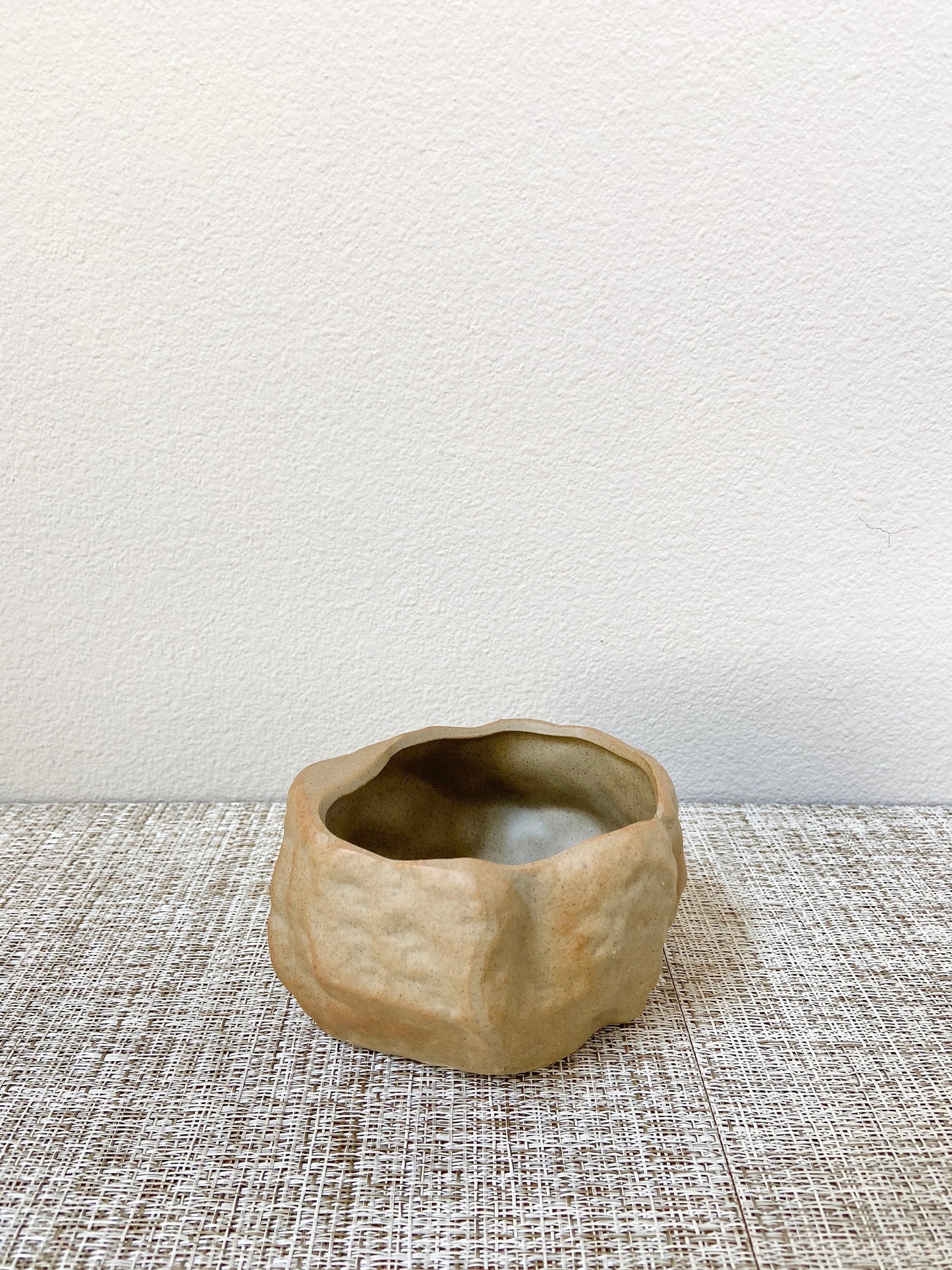 Set of 3 Small Rock Pots
