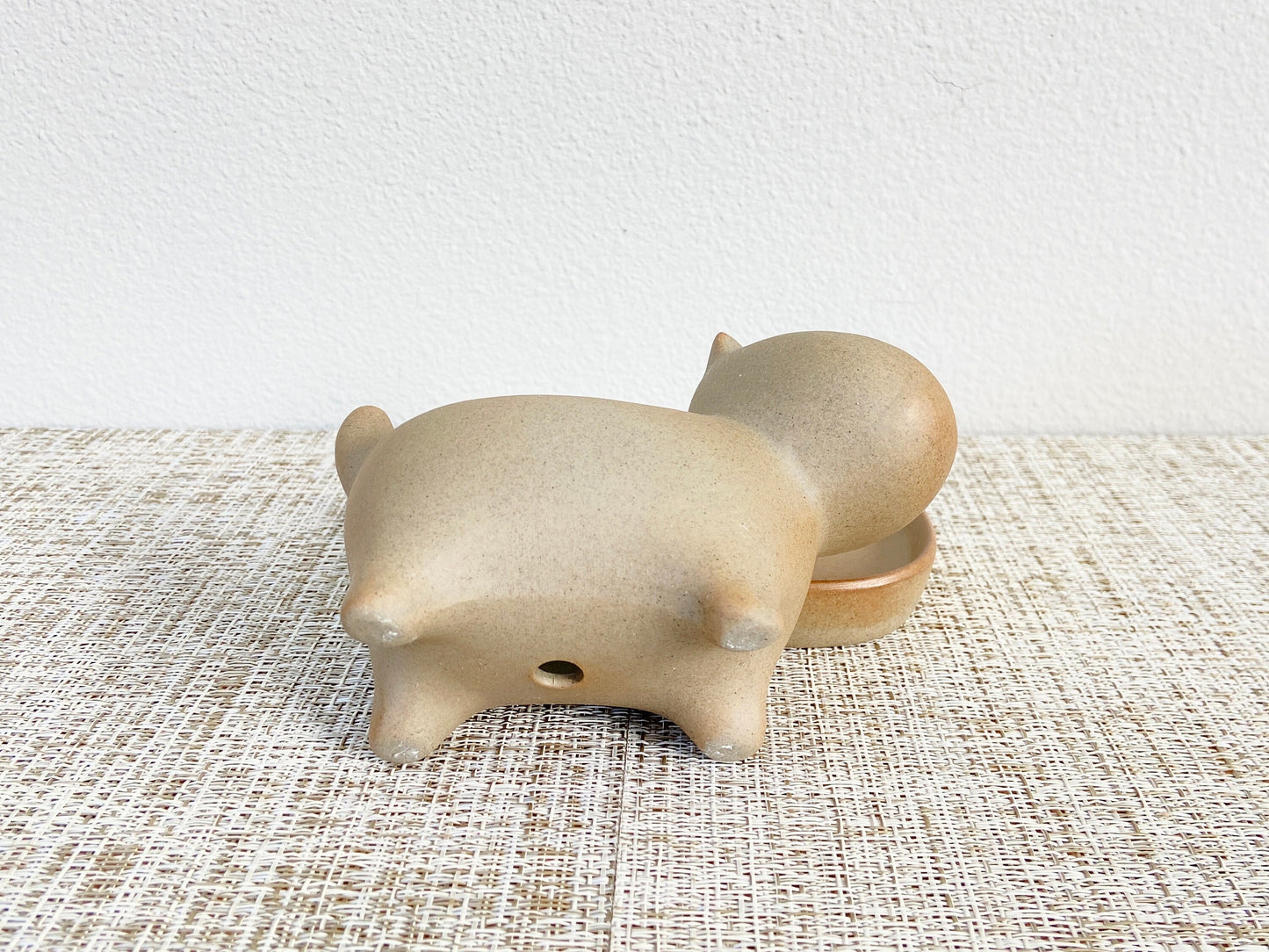 Cat and Hippo Pots