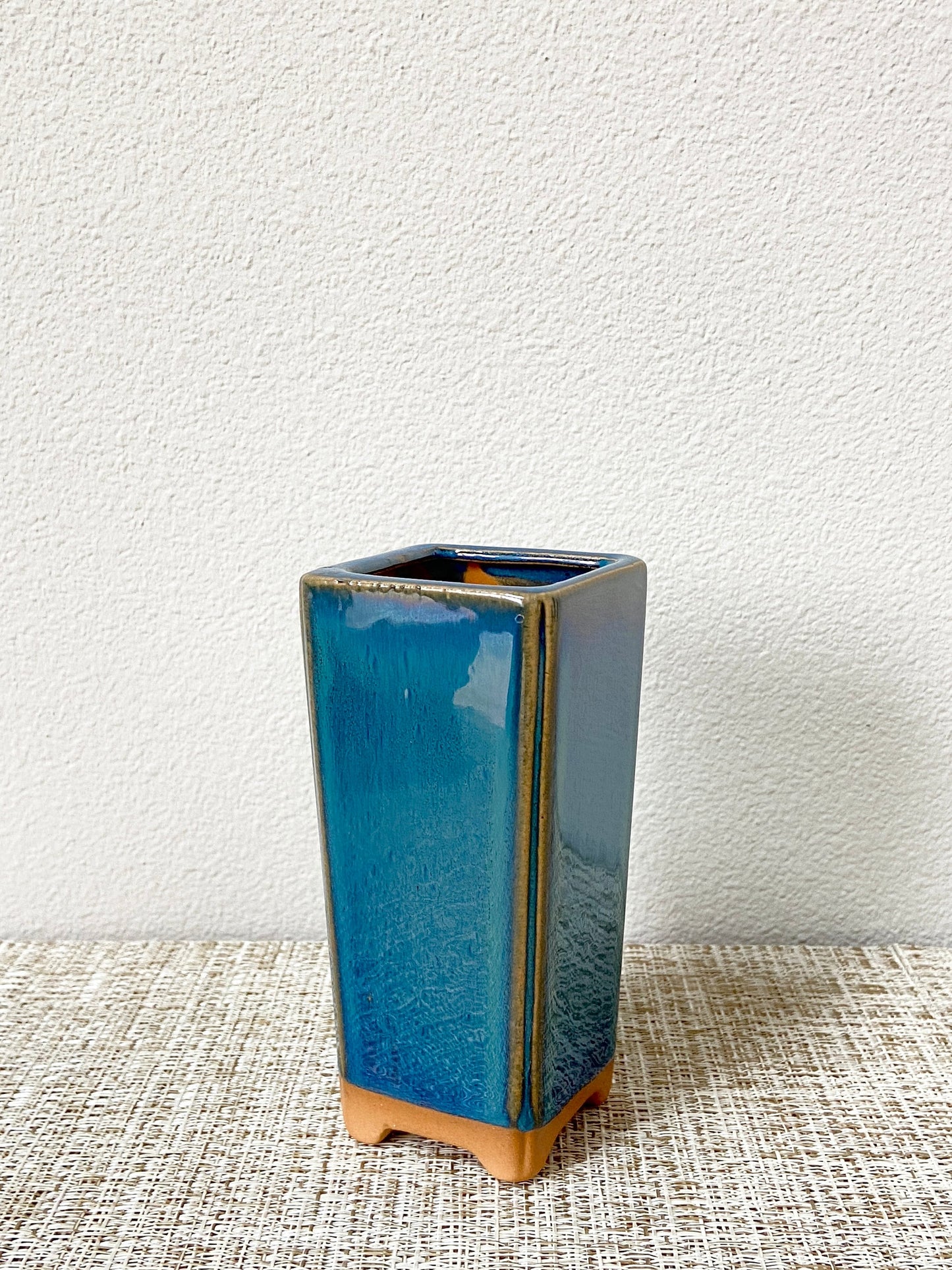 Set of 3 Ocean Blue Pots