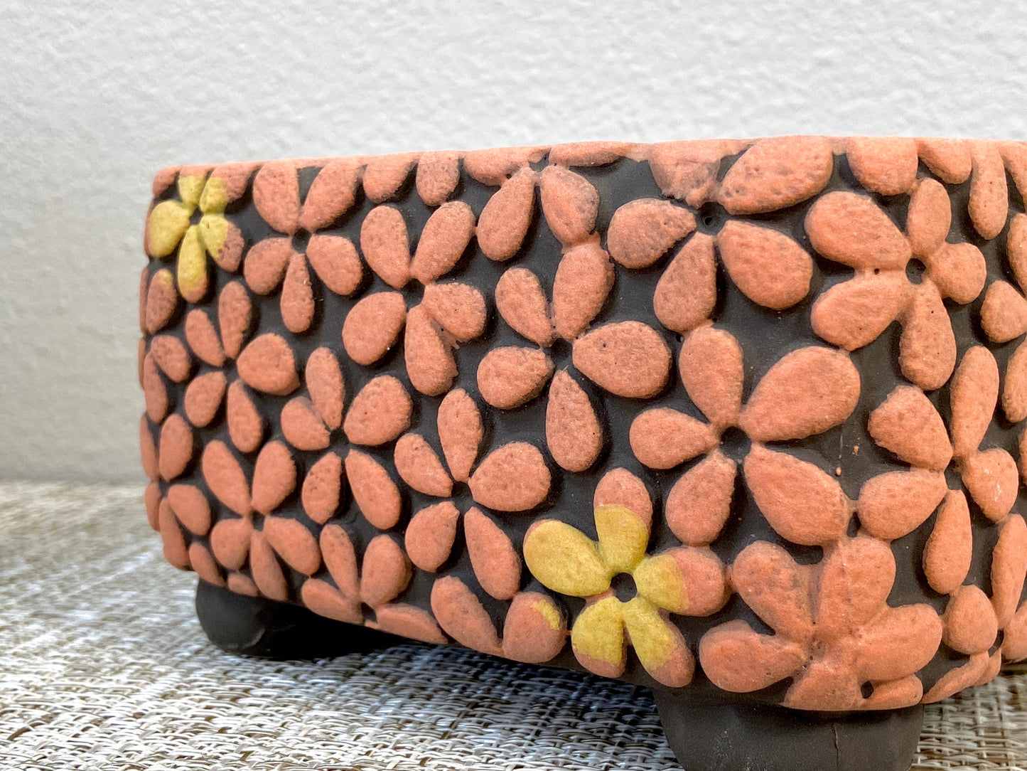 Flower-Patterned Pots