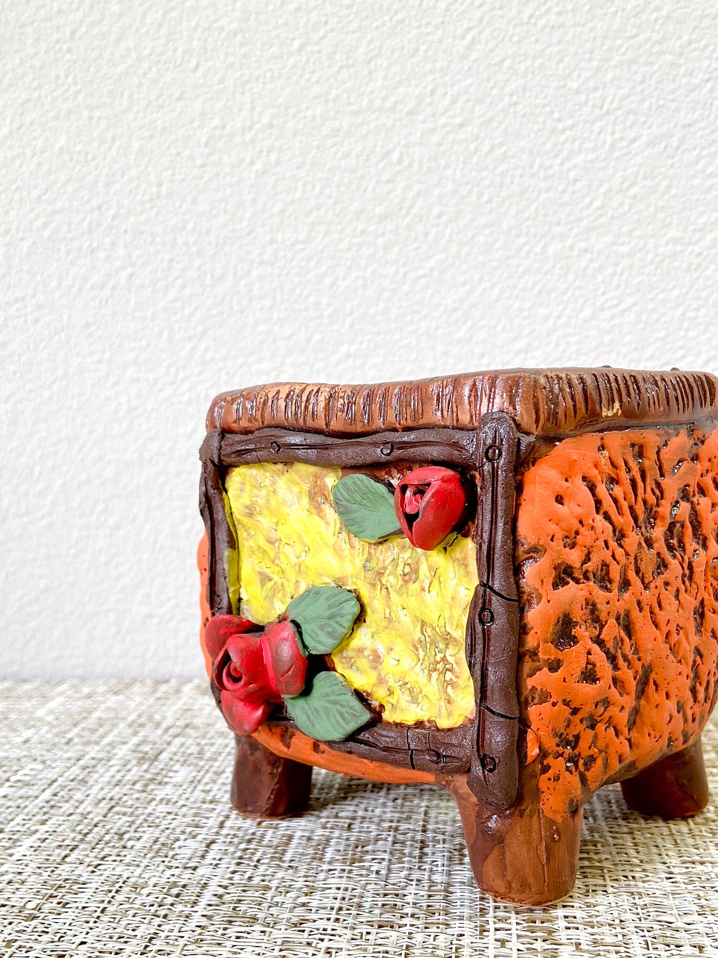 Set of 2 Flower Frame Pots