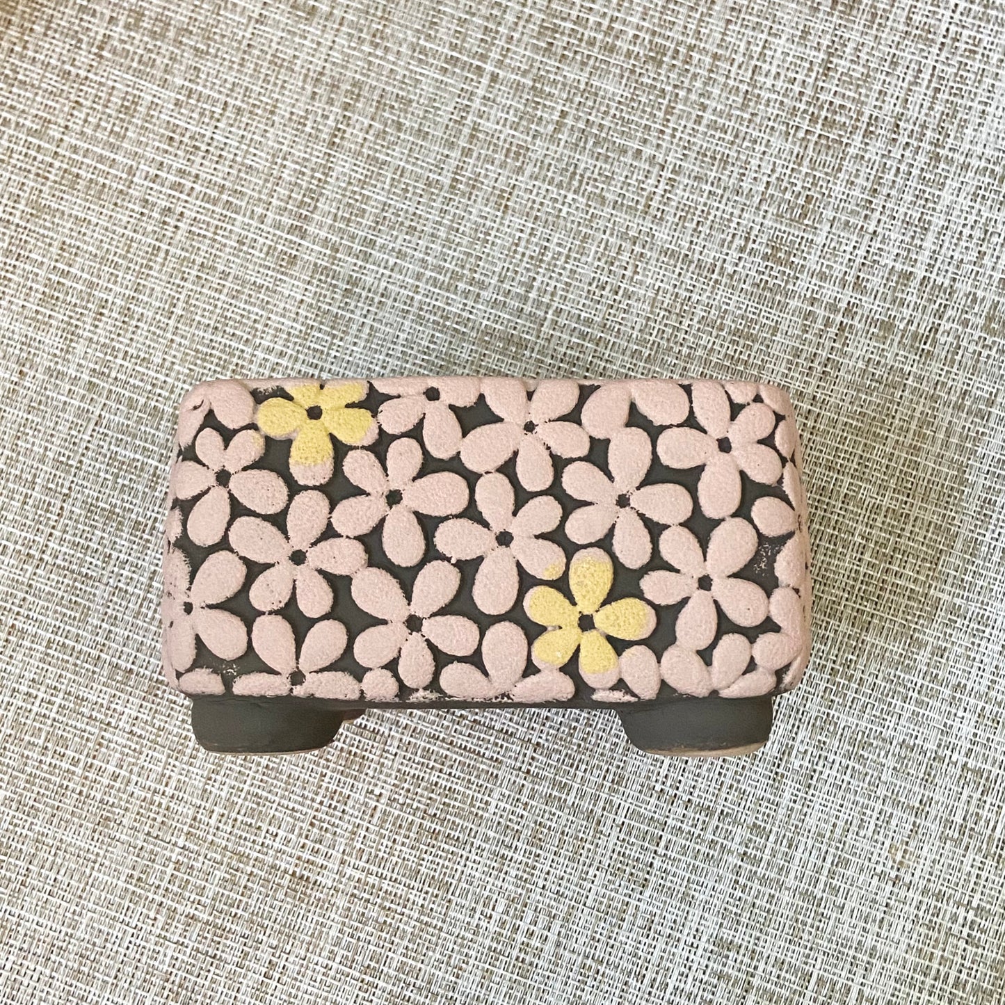 Flower-Patterned Pots