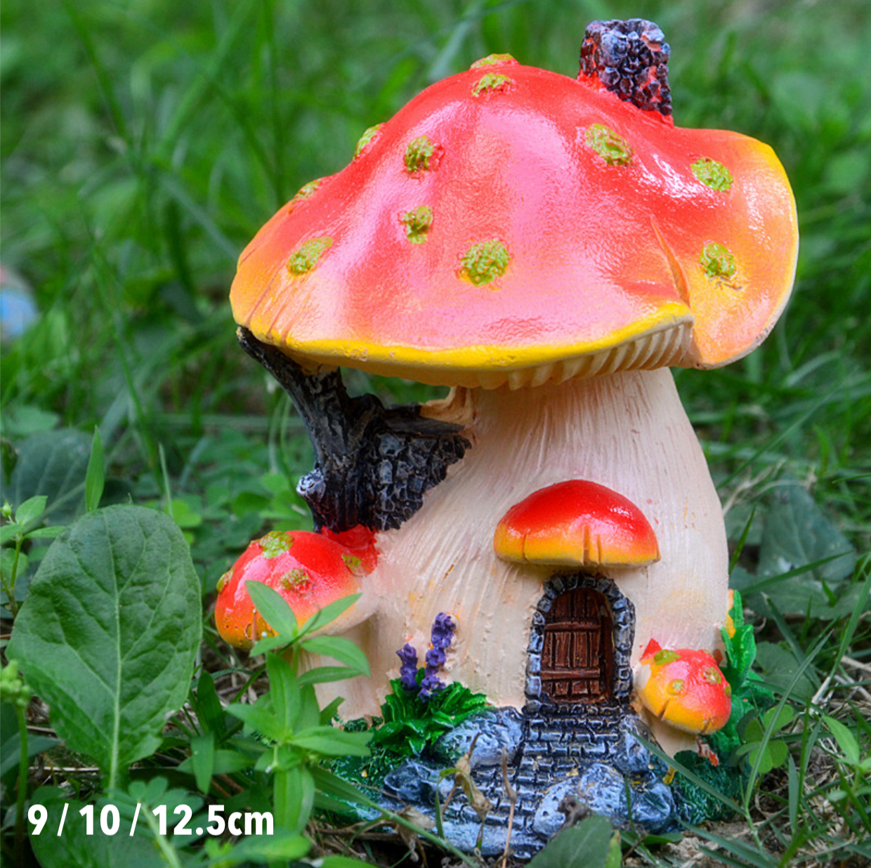 Colorful Mushroom Houses