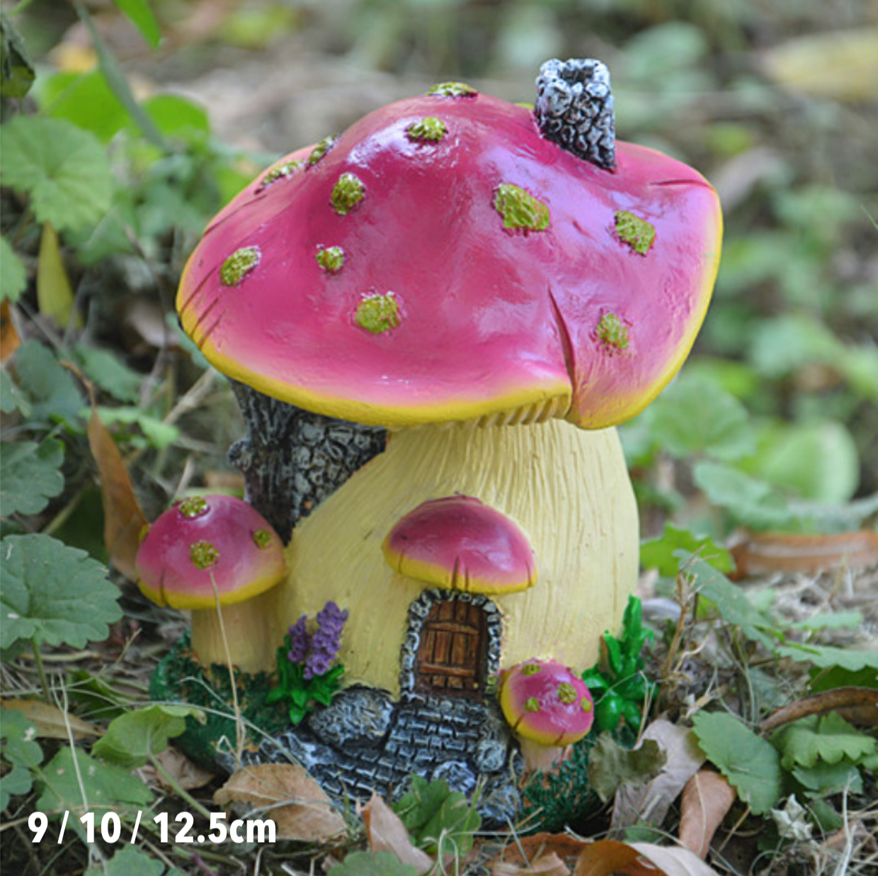 Colorful Mushroom Houses