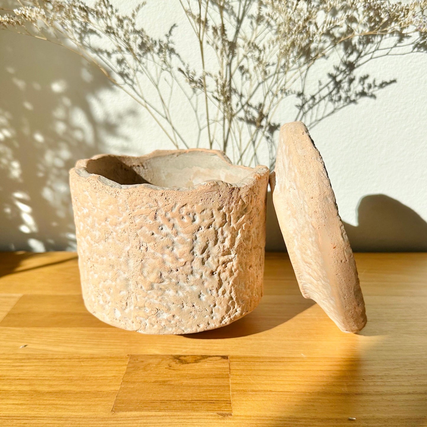 Ceramic Pot with Saucer