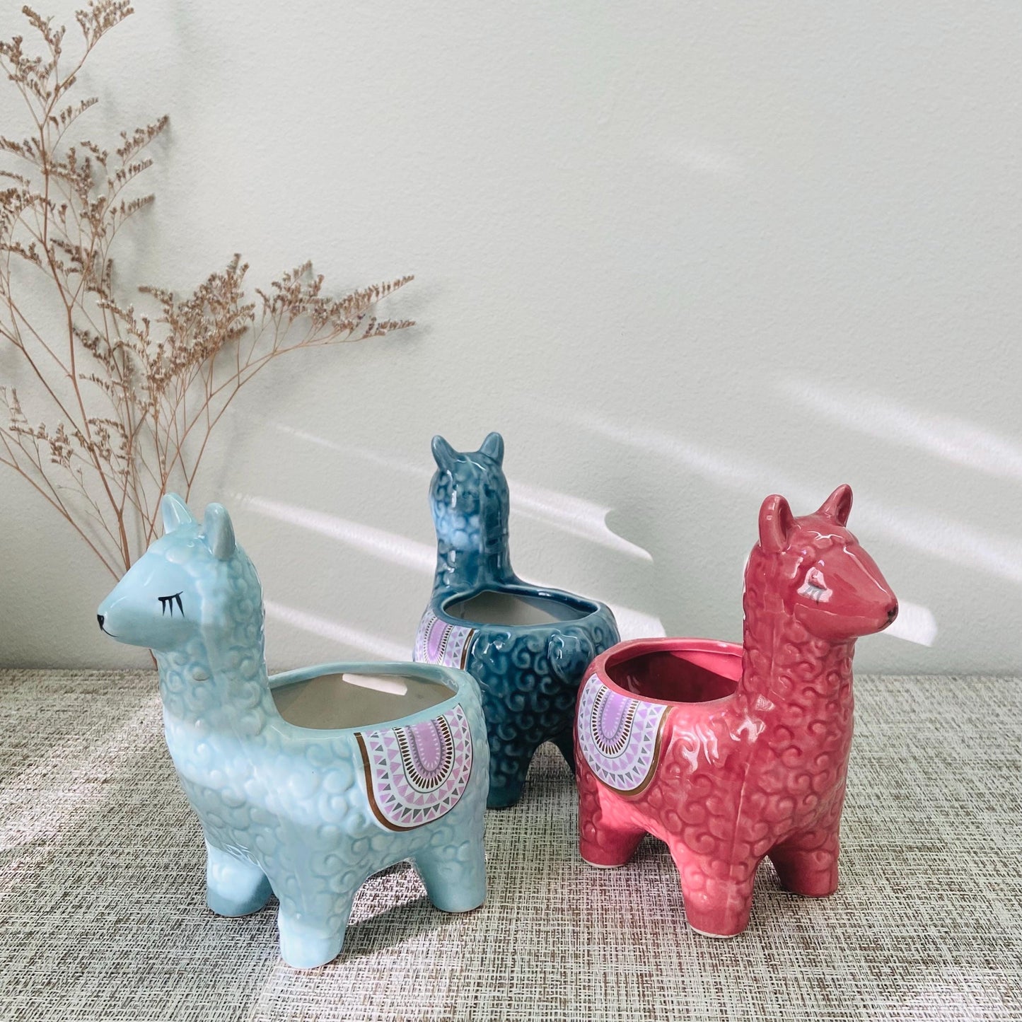 Ceramic Alpaca Planter