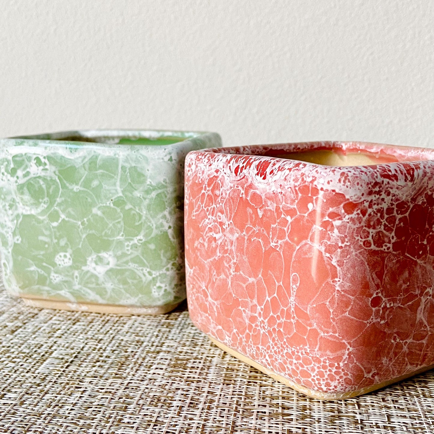 Rectangular Glazed Planter